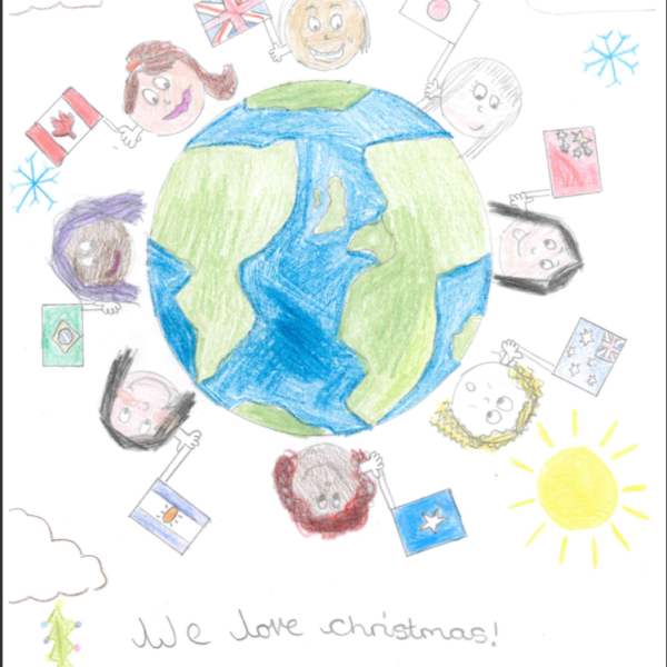 Leah McCarten, GFS Aigburth - We really enjoyed the idea of girls all around the world celebrating Christmas